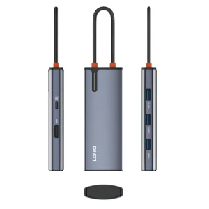 هاپ ۵ پورت تایپ سی الدینیو مدل Ldnio DS-15H