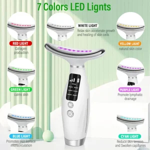 دستگاه ماساژور صورت و گردن مدل لایت 7