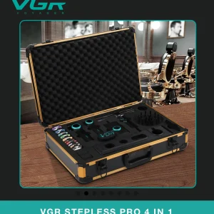 ماشین اصلاح حرفه‌ای VGR Super Power Stepless Pro 4-in-1