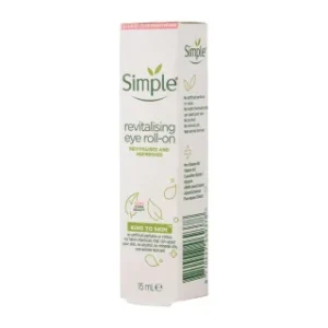 رول دور چشم سیمپل مدل Revitalising Eye Roll-On حجم ۱۵ میلی‌لیتر
