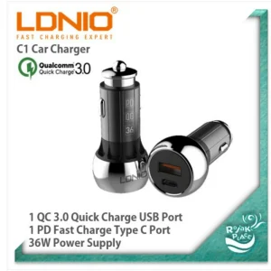 شارژر فندکی الدینیو مدل Ldnio C1