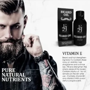 روغن ریش FJ مدل Beard Oil