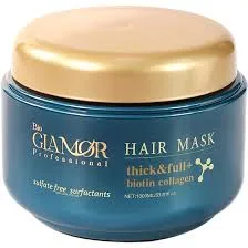 ماسک مو بیوتین و کلاژن ضد ریزش گلامور