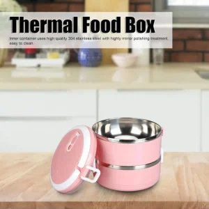 LUNCH BOX دو طبقه درب‌قفل‌دار مدل 1369n