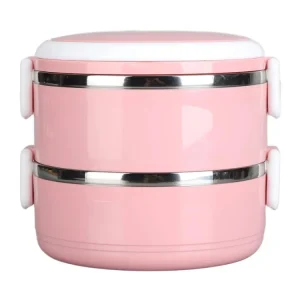 LUNCH BOX دو طبقه درب‌قفل‌دار مدل 1369n