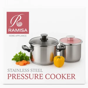 زودپز و قابلمه استیل رامیسـا مدل Pressure Cooker