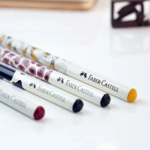 مداد مشکی فابرکاستل مدل Animal Trio Kids بسته 12 عددی