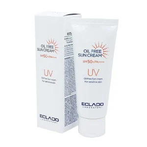 کرم ضد آفتاب فاقد چربی بی‌رنگ اکلادو SPF 50+