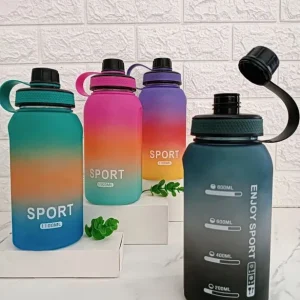 بطری آب ورزشی سیلیکونی نشکن طرح Sport