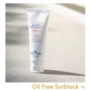 کرم ضد آفتاب فاقد چربی بی‌رنگ اکلادو SPF 50+