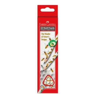 مداد مشکی فابرکاستل مدل Animal Trio Kids بسته 12 عددی