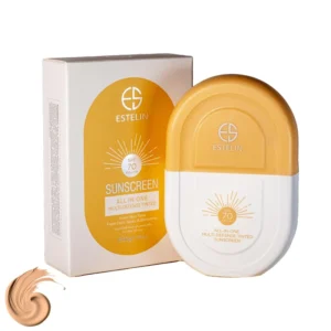 کرم ضدآفتاب رنگی صورت استیلن مدل All-In-One SPF 70