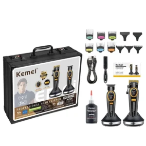 ست اصلاح موی سر و صورت KEMEI مدل KM-1692-1685