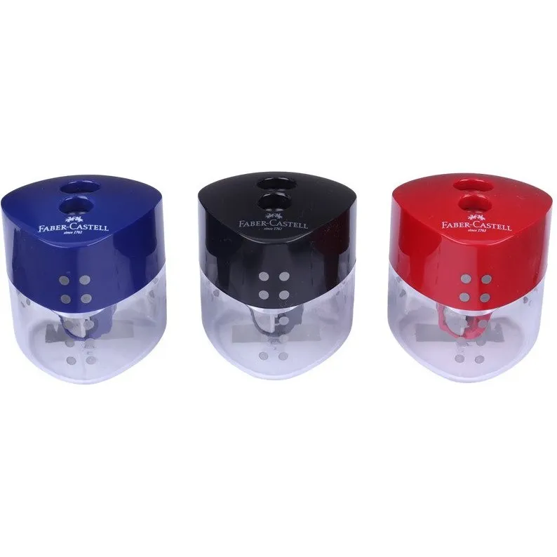 تراش فابر کاستل مدل دو قلو مخزن دار اصل